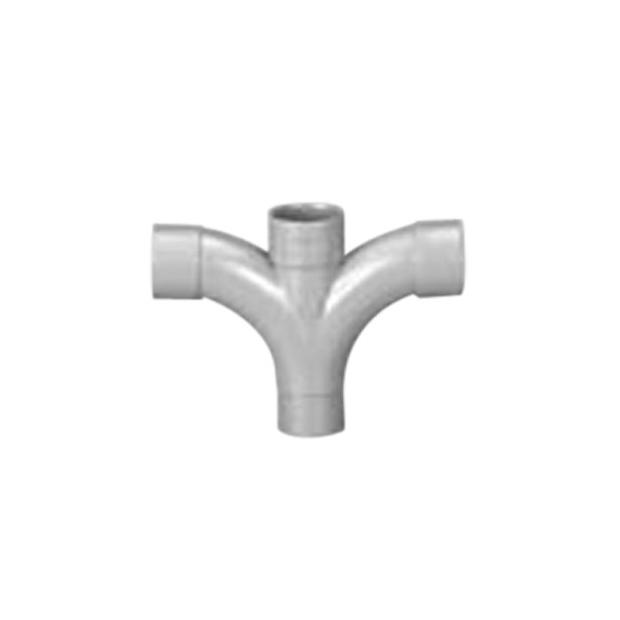 PVC Kruis T-stuk 90gr 3xlv