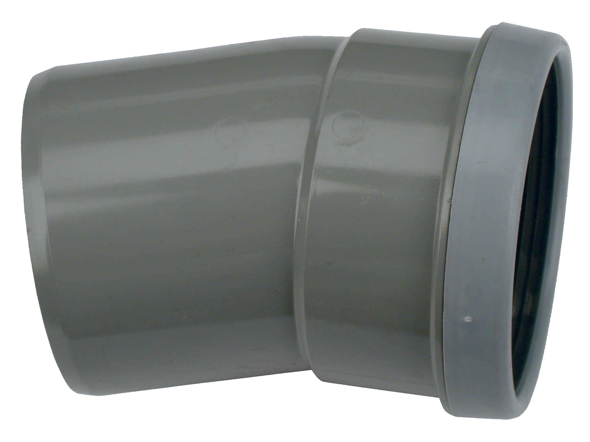 W1111111001 Wafix PVC bocht 110mm 15° 1xmv SN8