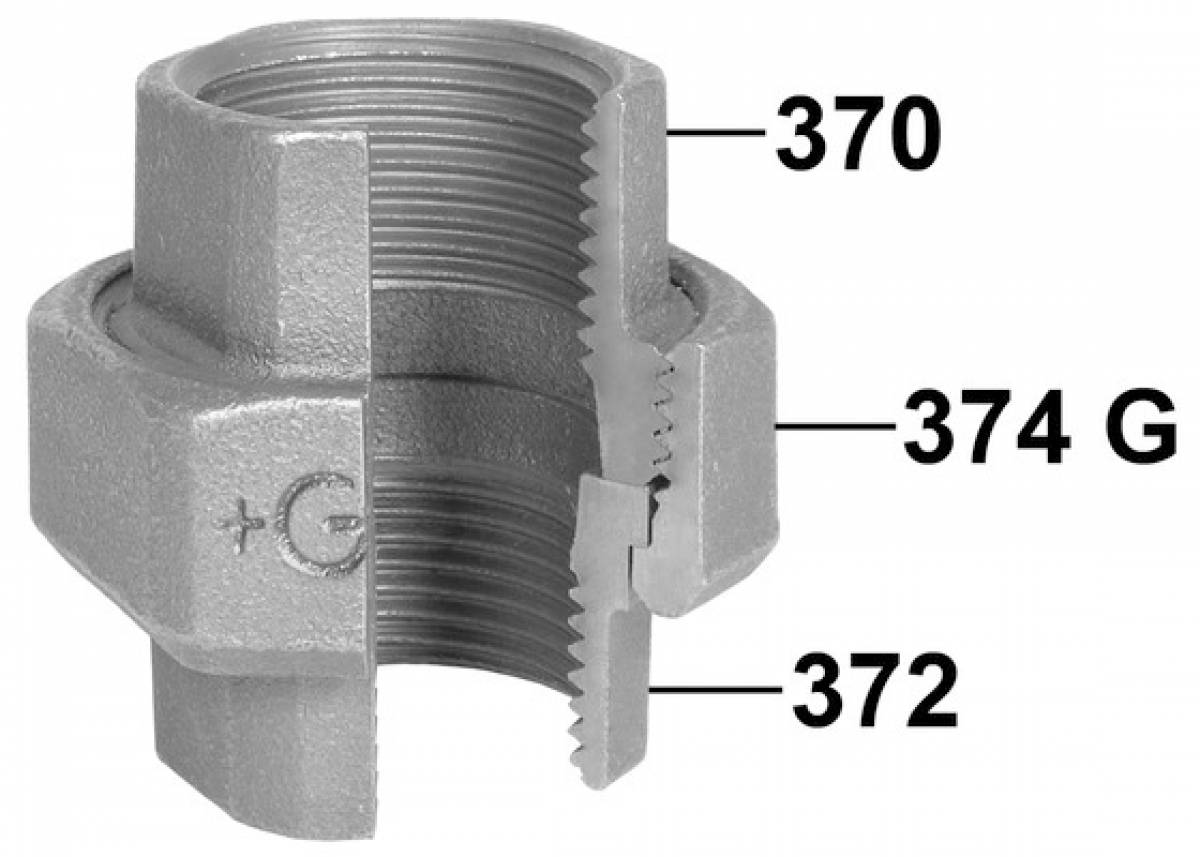 UNMIG08011F800 GF Mallea 3d kop vlak bi/bi 3” verz