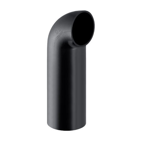 36687616100 Geberit PE 90gr Bocht Korte Radius 90mm (lang)