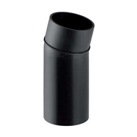 368015161 Geberit PE 15gr Gelaste Bocht 125mm (lang)