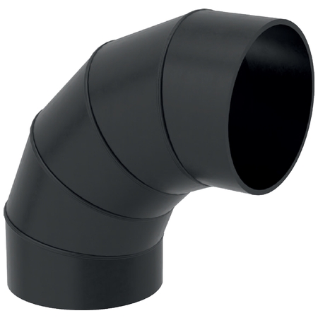 37105516100 Geberit PE 90gr Gelaste Bocht 250mm