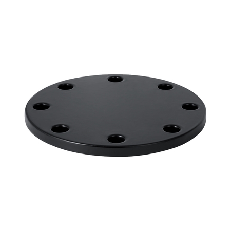 37274800100 Geb. stalen blindflens gecoat d315