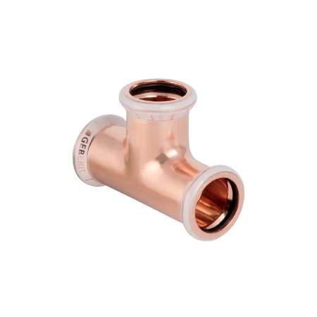 GN610120000 Geberit Mapress Koper T-stuk 88,9mm (3x pers)