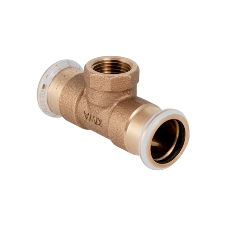 GN613540000 Geberit Mapress Koper T-stuk 15x1/2x15 (bi.dr. x pers, brons)