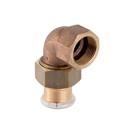 GN653850000 Geberit Mapress Koper 3-delige Knie 28x1 (pers x bi.dr. brons)