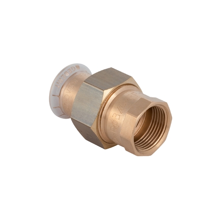 GN654840000 Geberit Mapress Koper 3-delige Kopp. 22x3/4 (pers x bi.dr. brons)