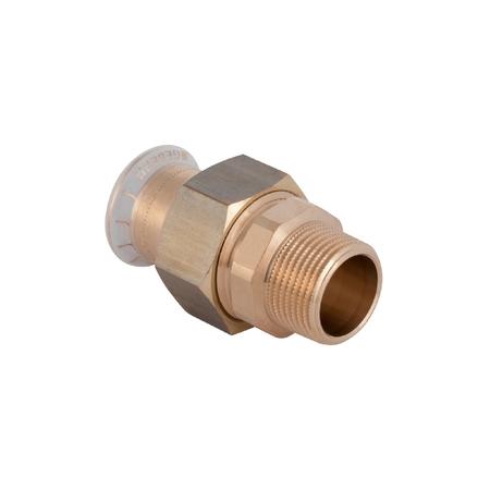 GN655330000 Geberit Mapress Koper 3-delige Kopp. 18x1/2 (pers x bu.dr., brons)