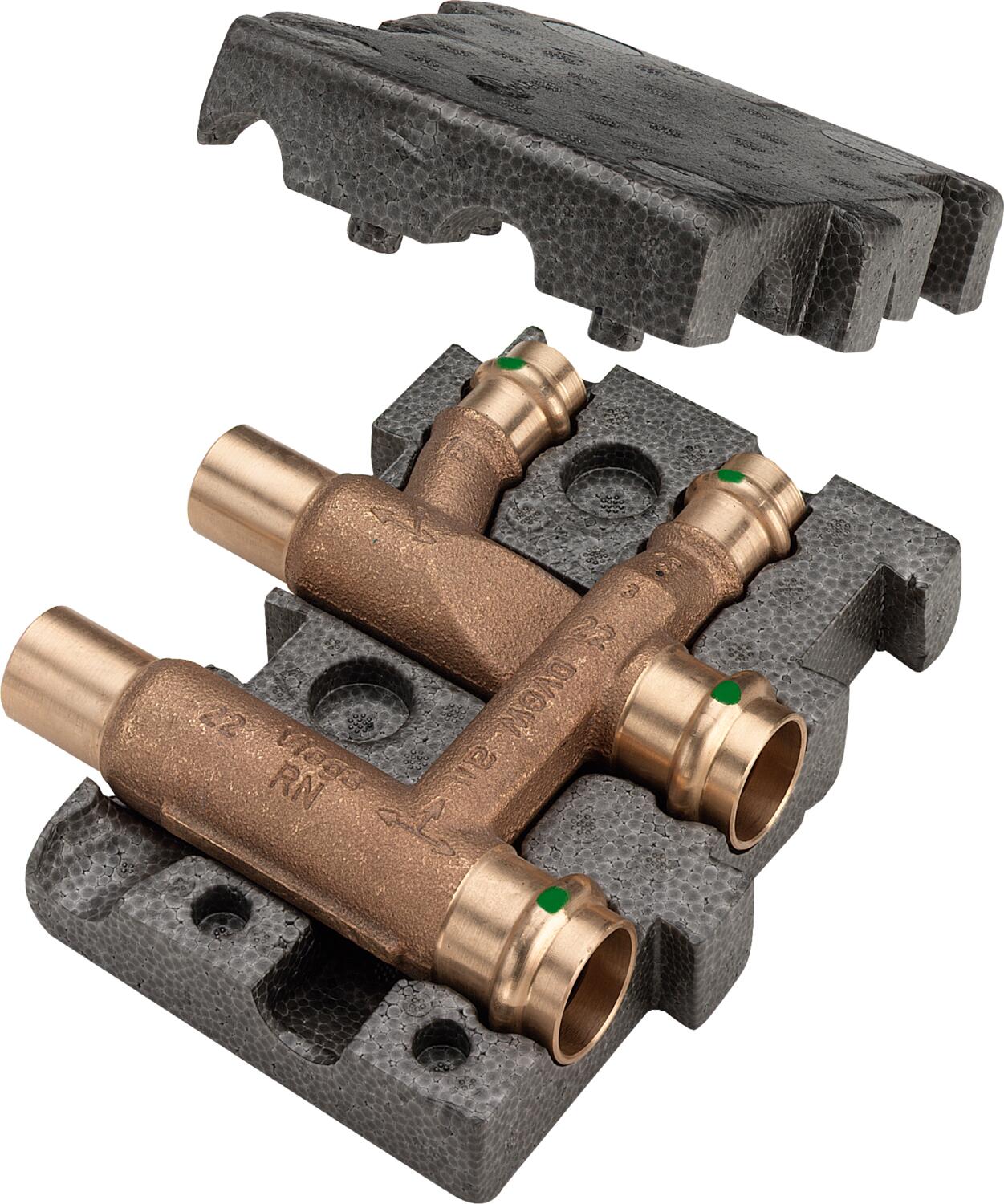 VN364298000 Viega Kruis T-Stuk met Sc 22 x 10 x