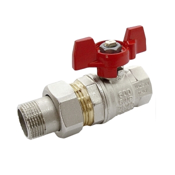RU273600000 Raminex Kogelkraan 2-delig Vern. 1/2"" (bi.dr. x bu.dr.) (rood, vlinde