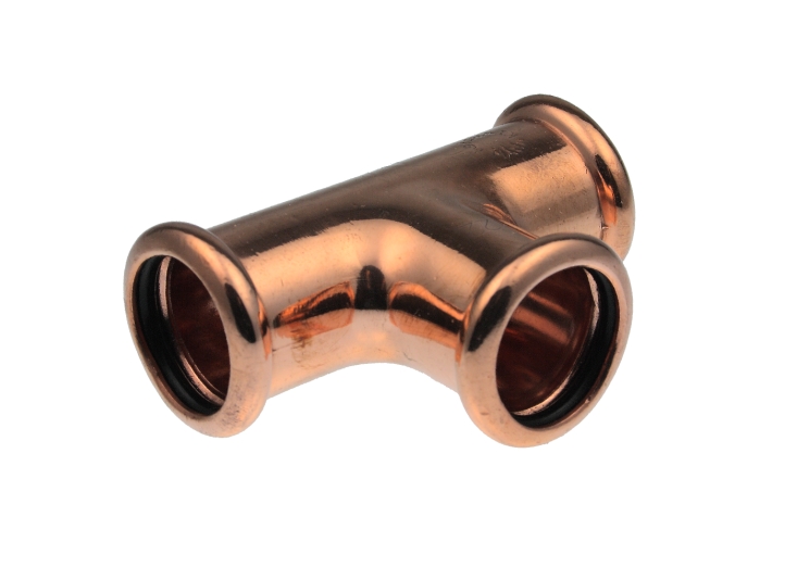 VH480161000000 XPress Koper T-stuk 18mm (2x pers)