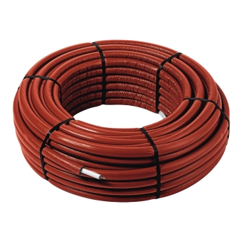 VN751401000 Viega Smartpress Buis 16x2,0mm Rood Isolatie S6 RL75