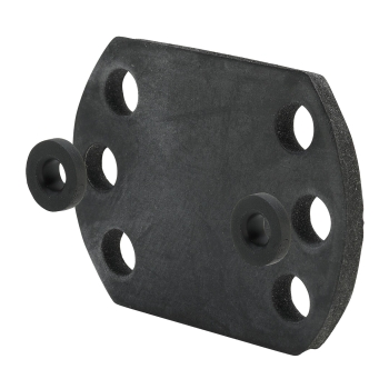 VN684211000 Viega Platenset (rubber, zwart)