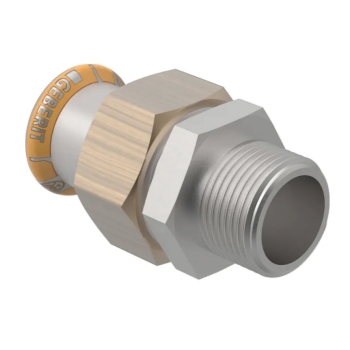 GN454350000 Geberit Mapress Therm 3-delige Kopp. 22x3/4'' (bu.dr. x pers)