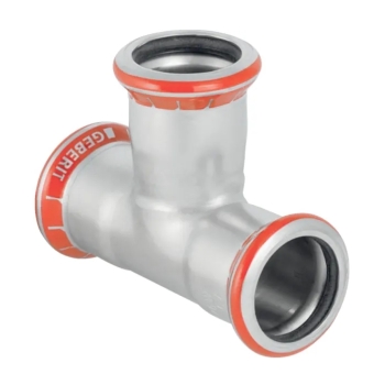 GN210120000 Geberit Mapress C-staal T-stuk 66.7mm (3x pers)