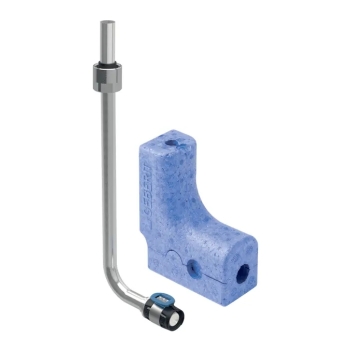 61940022100 Geberit FlowFit 90gr Radiator Aansluit. 16x15 (L=30, 3/4 euroconus, me