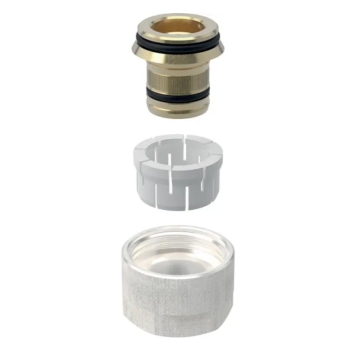 GN619055001 Geberit Overgang tbv ML/PB Buis 16x3/4 (euroconus, messing)